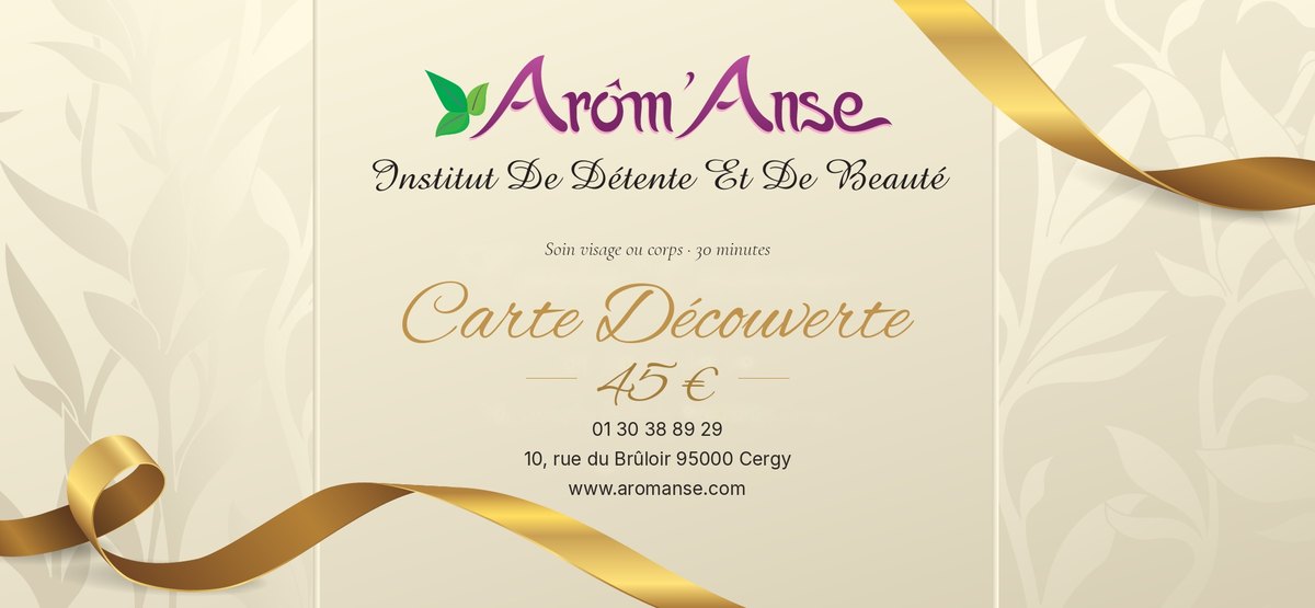 La carte cadeau Arom'anse — le levier structuré pour +9 000 € de CA