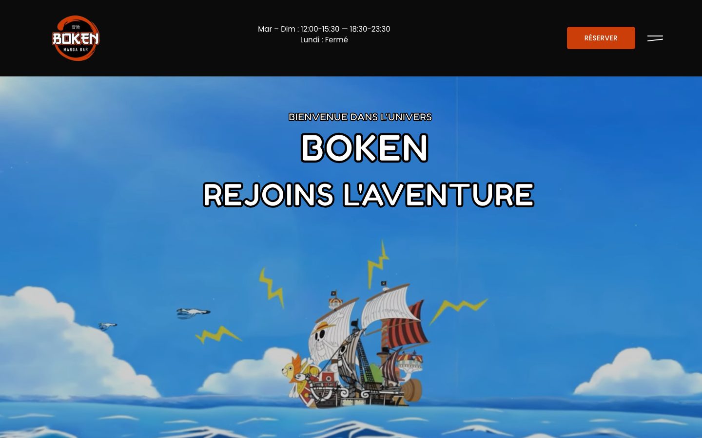 Site livré · Le Boken